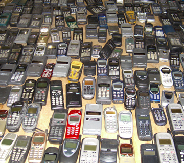 Old Cell Phones Donated to RFC