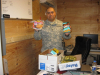 Care Package arrives for Sgt Dan (our 2nd tour with Daniel)