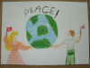 This is a Turkish child's representation of their ideal world. T